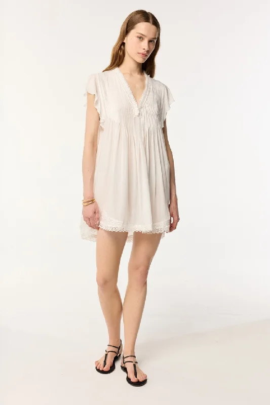 Quick Sale Mini Dress Sasha - Optic White