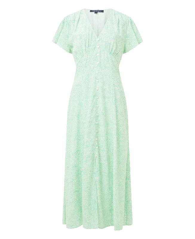 Price Reduction Bernice Tea Dress - Minted Green