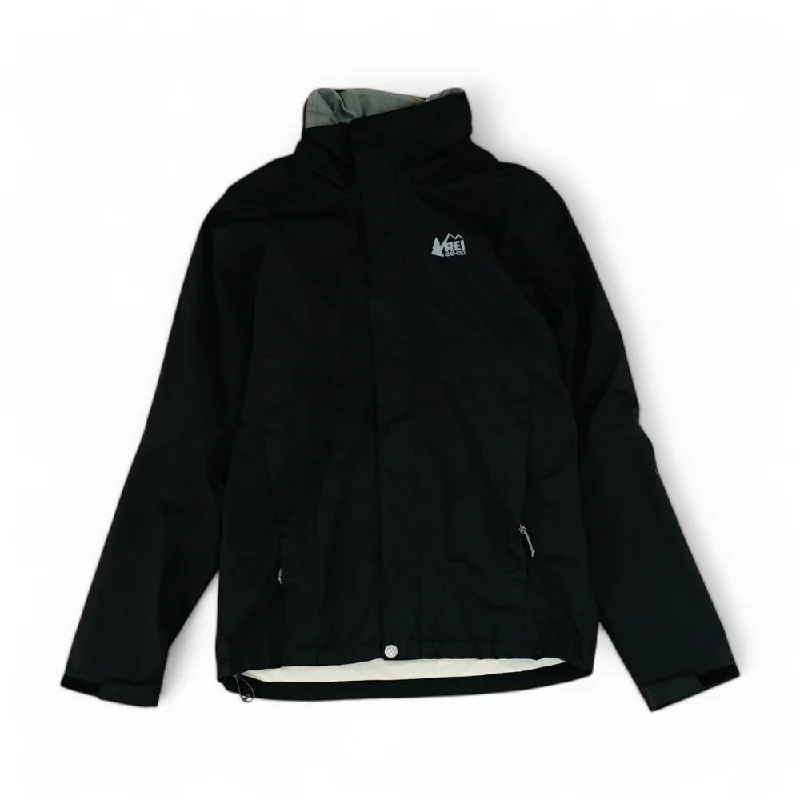 Super Sale Black Solid Active Jacket