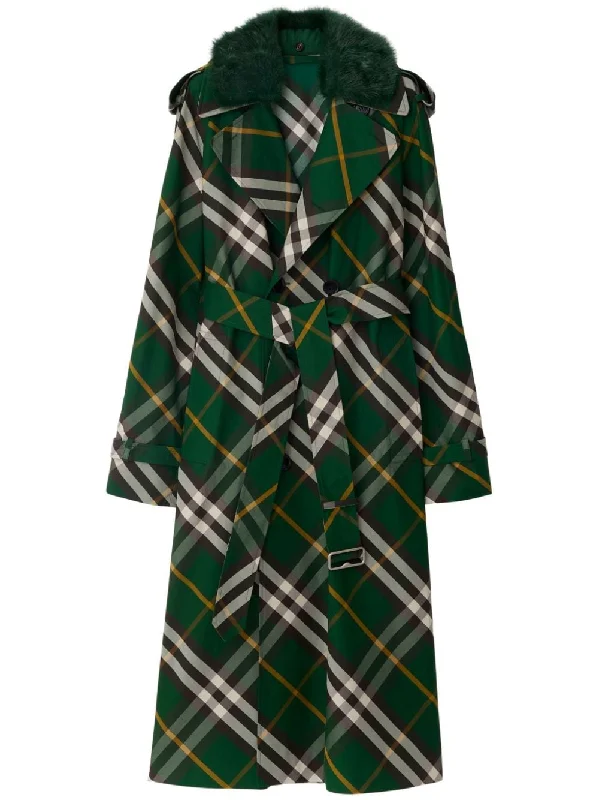 Massive Deals Burberry Coats Green