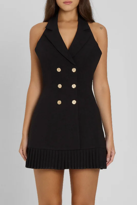 Quick Sale Palmer Pleated Mini Dress