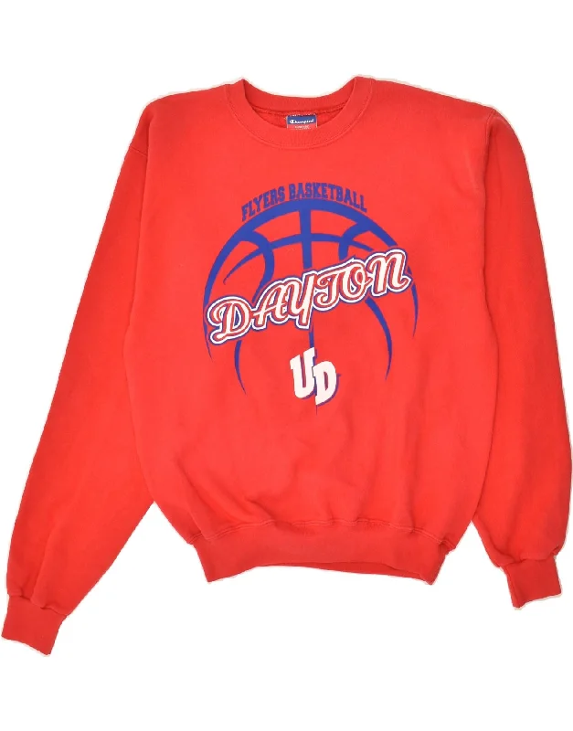 Deal Zone CHAMPION Womens Dayton Oversized Graphic Sweatshirt Jumper UK 10 Small Red Deal Zone CHAMPION Womens Dayton Oversized Graphic Sweatshirt Jumper UK 10 Small Red
