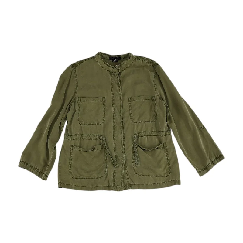 Value Deals Green Solid Jacket