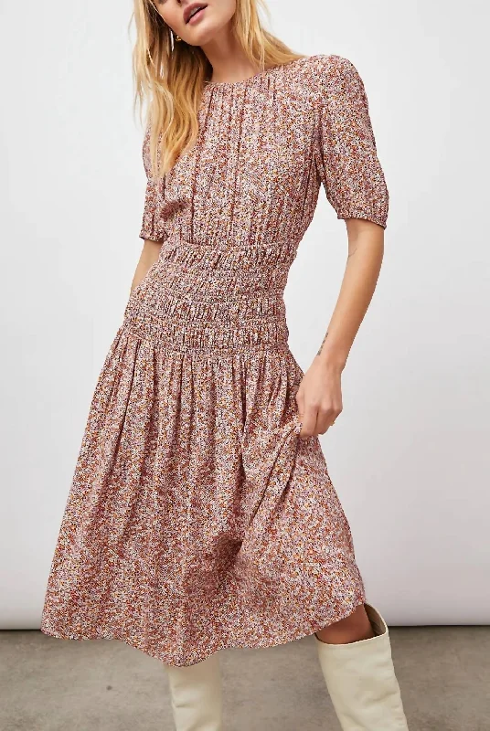 Year-End Sale Filippa Dress In Autumn Floral