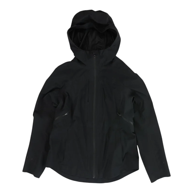 Weekend Special Black Solid Rain Jacket