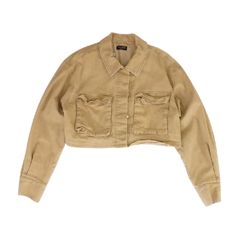 Buy More, Save More Bronze Solid Denim Jacket