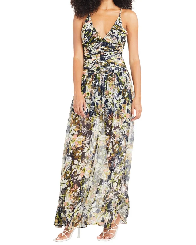 Fantastic Deals Tanya Taylor Lovette Linen & Silk-Blend Dress
