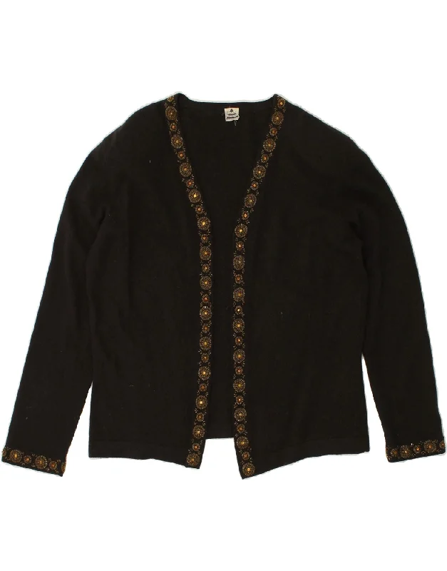 Buy More, Save More LUISA SPAGNOLI Womens Cardigan Sweater UK 14 Large Brown