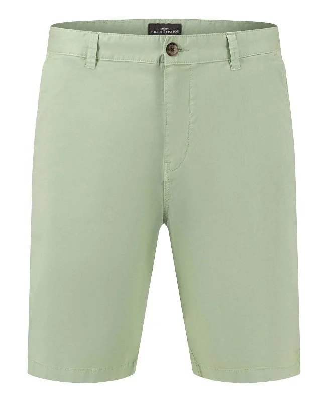 Last Chance Summer Stretch Bermuda Shorts - Soft Green
