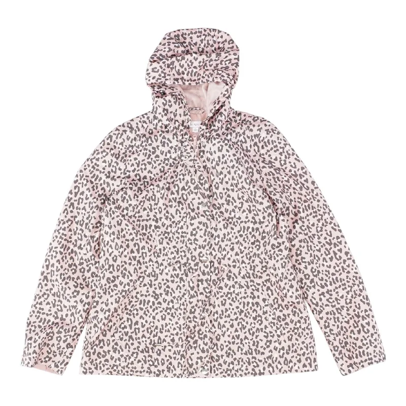 Super Deal Pink Animal Print Lightweight Jacket