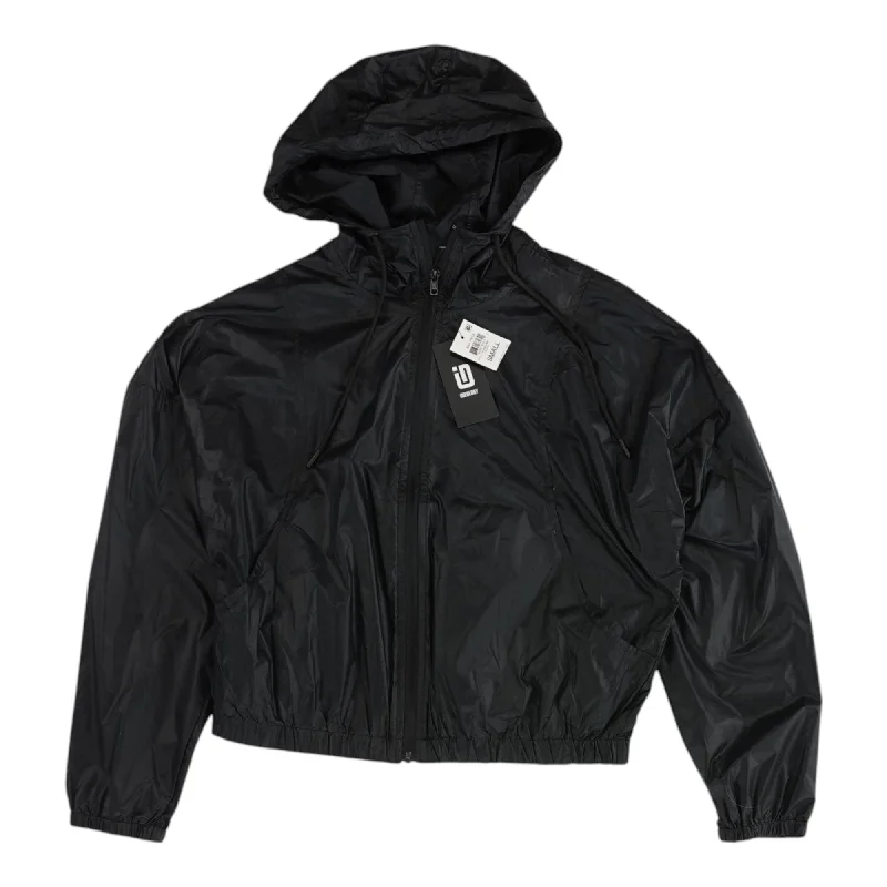 Incredible Offers Black Solid Active Jacket