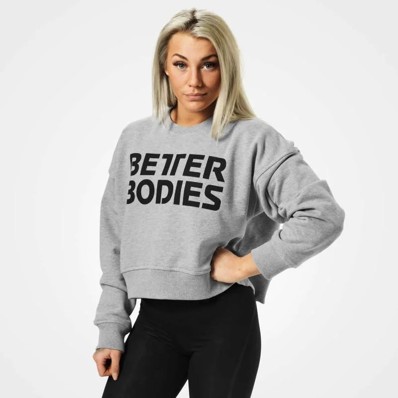 Seasonal Clearance Better Bodies Chelsea Sweater - Greymelange