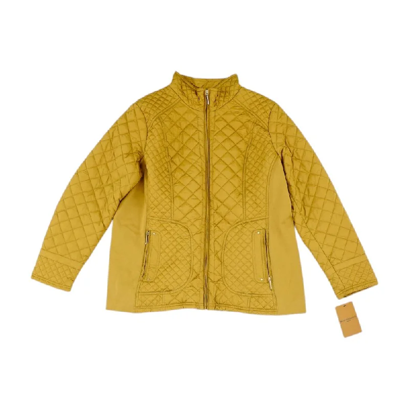 Crazy Deals Tan Solid Puffer Jacket