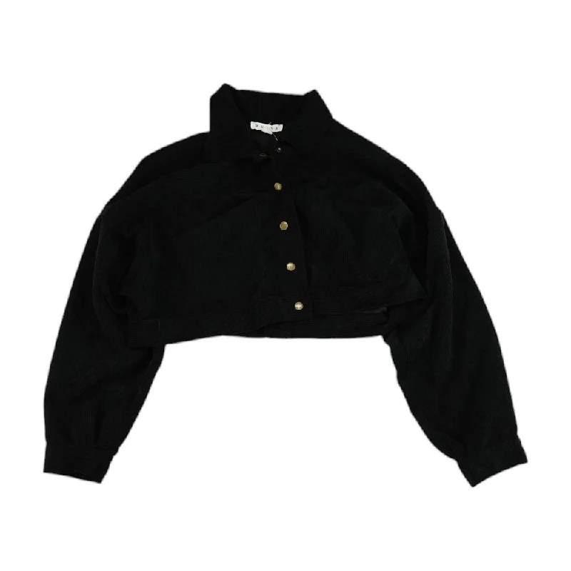 Final Sale Black Solid Lightweight Jacket