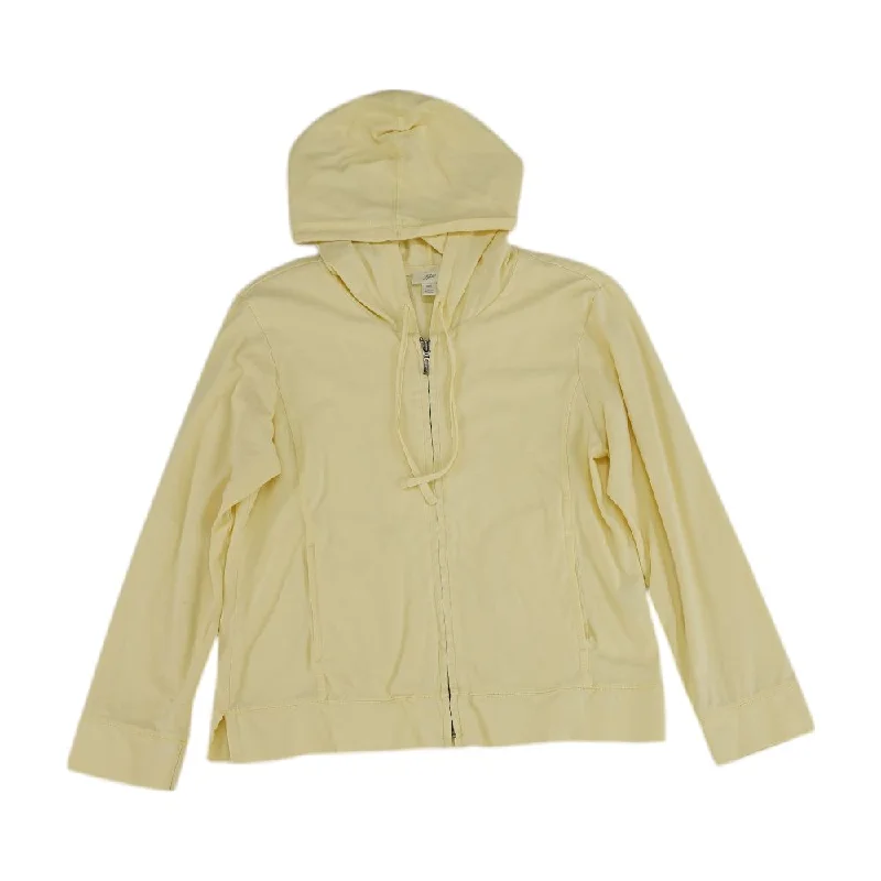 Fantastic Deals Yellow Solid Lightweight Jacket