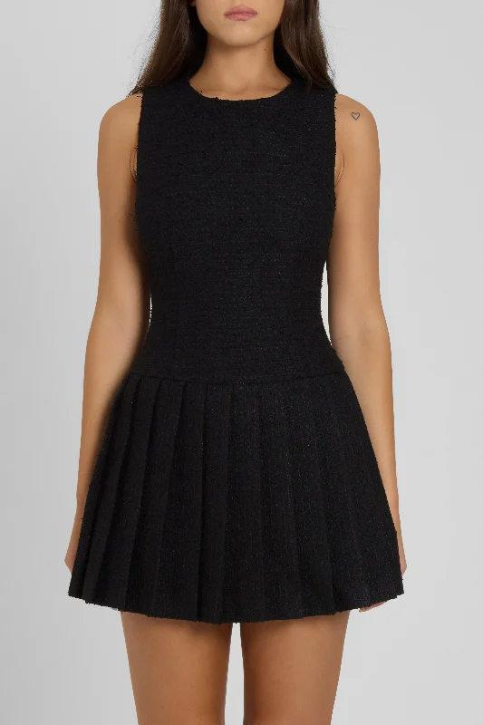Major Savings Boa Boucle Mini Dress