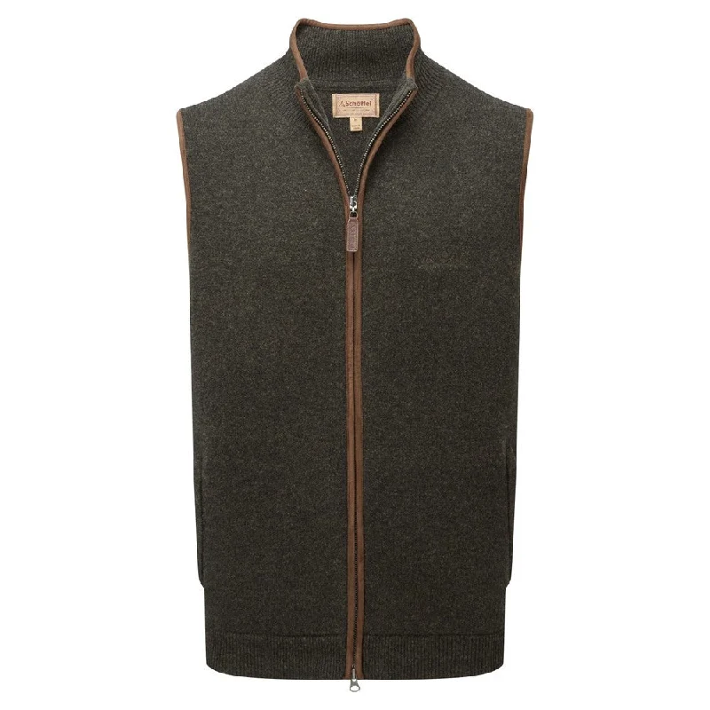 Don't Wait Orkney Merino Gilet - Loden Green