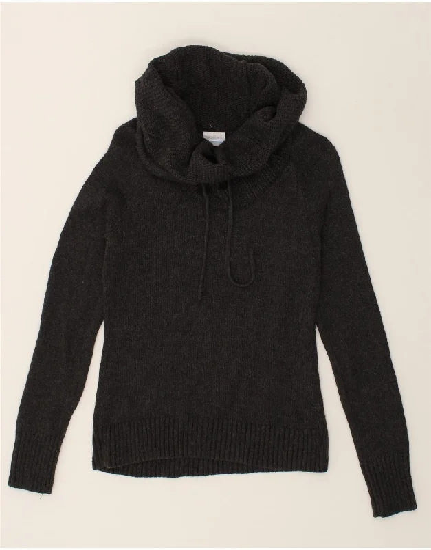 Limited Availability COLUMBIA Womens Roll Neck Jumper Sweater UK 12 Medium Grey Cotton Limited Availability COLUMBIA Womens Roll Neck Jumper Sweater UK 12 Medium Grey Cotton