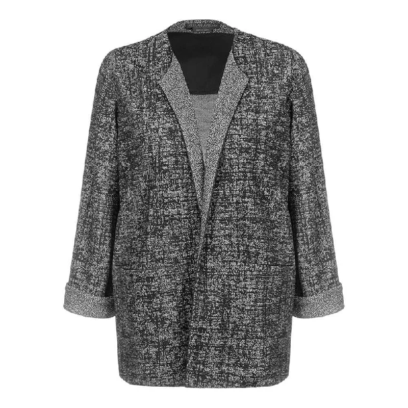 Hurry In Marina Rinaldi Women's Fiji Blazer Style Coat, Black