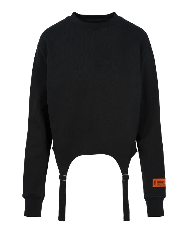 Price Drop Alert Heron Preston Womens Hooks Crewneck Sweatershirt