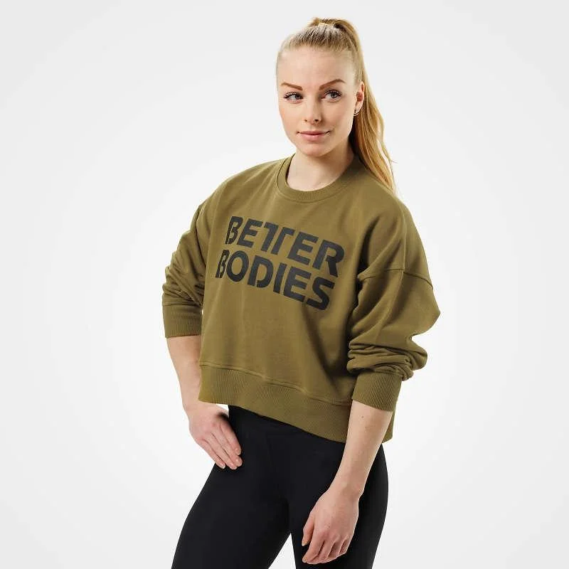 Best Bargains Better Bodies Chelsea Sweater - Military Green