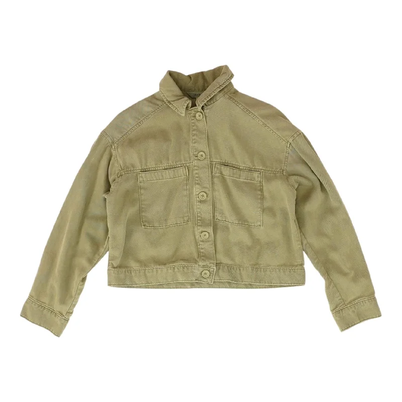 Midnight Sale Green Solid Lightweight Jacket