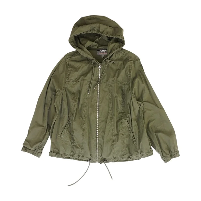 Fantastic Offers Olive Solid Lightweight Jacket