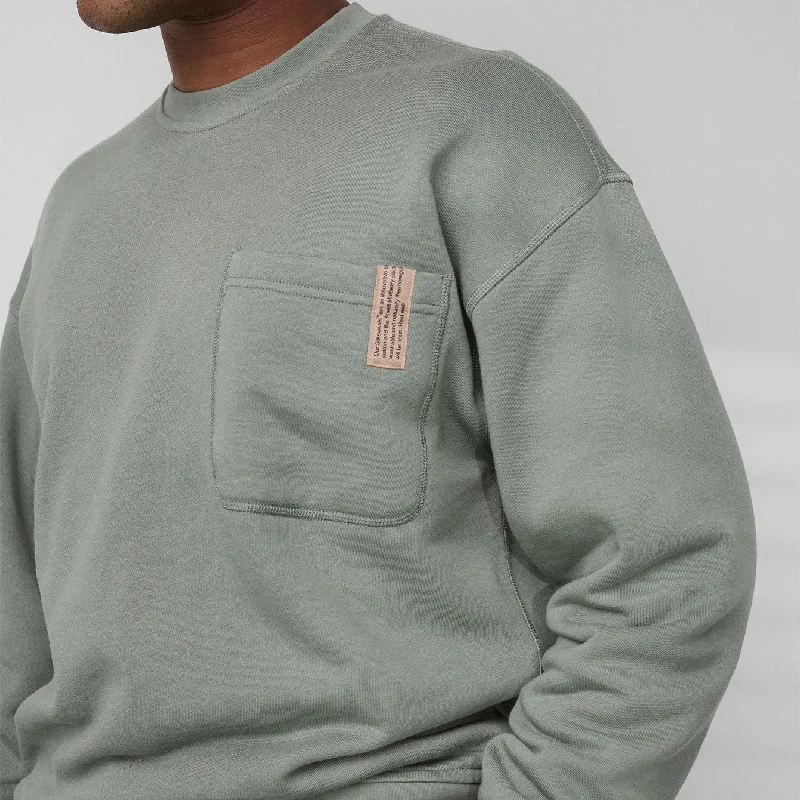 Don't Wait Men’s Silksweats™ Reversible Pocket Sweatshirt