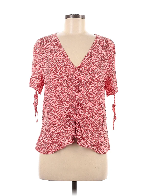 Midnight Madness Short Sleeve Blouse