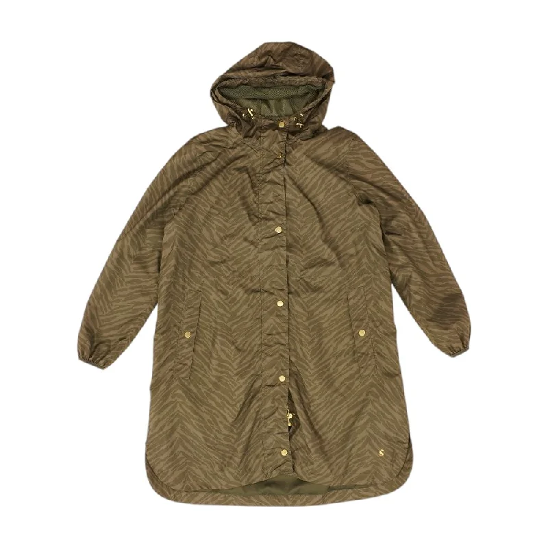 Price Meltdown Green Animal Print Rain Jacket