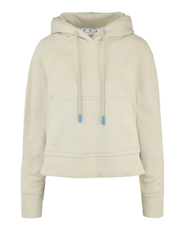 Special Promotion Off-White Womens Monogram Crop Hoodie