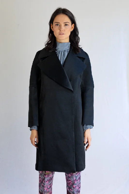 Best Seller Trend Patterns TPC21 Drop Shoulder Coat