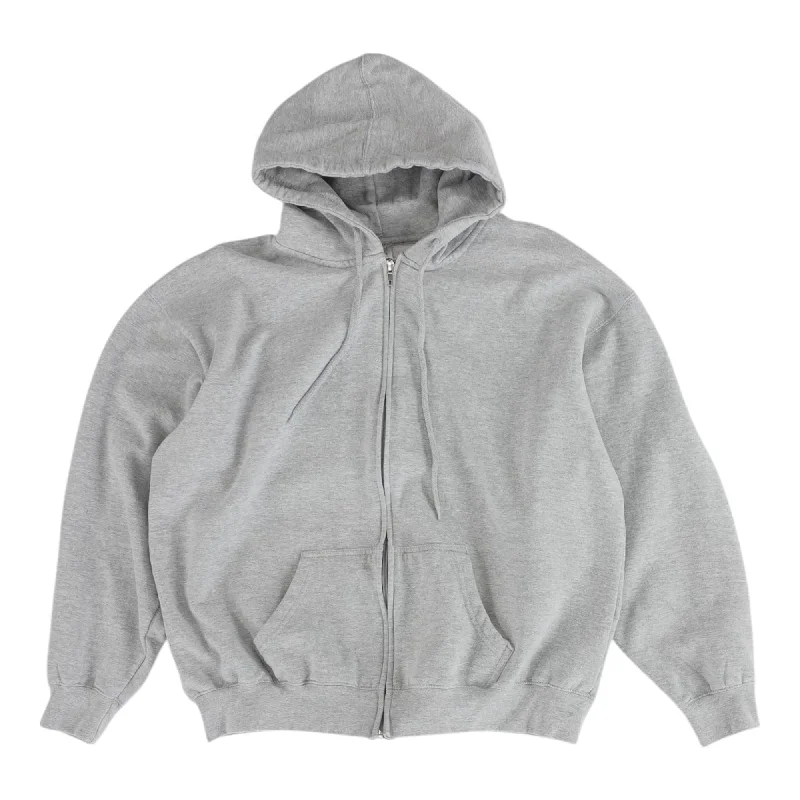 Year-End Clearance Gray Solid Lightweight Jacket