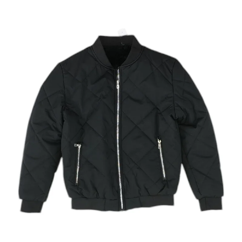 Super Deal Black Solid Jacket