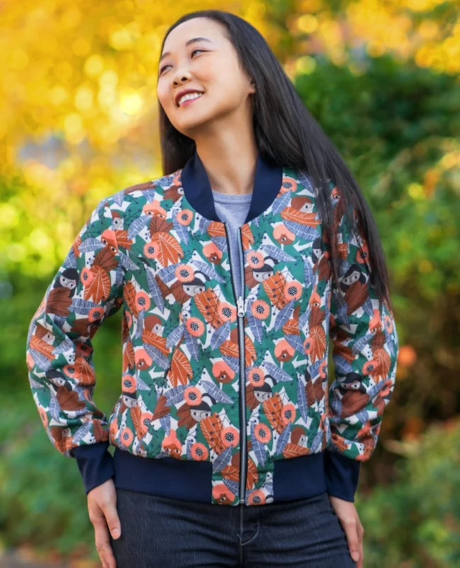 Act Fast Itch to Stitch Causeway Bomber Jacket