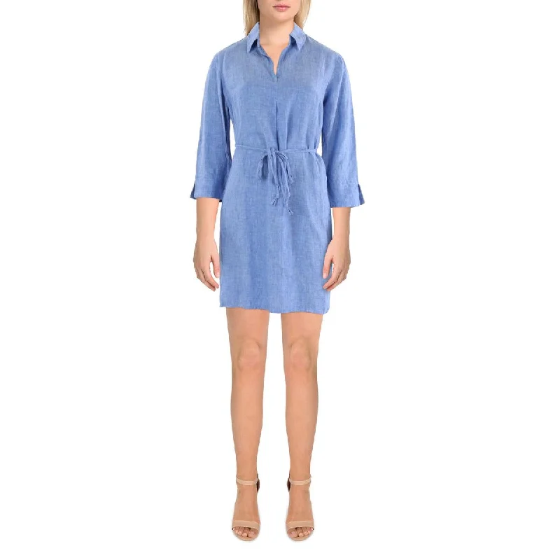 Unbeatable Prices Womens Mini Belted Tunic Dress