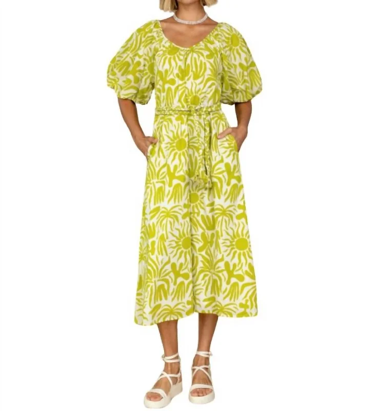 Discount Deals Penny Dress In Sunshine