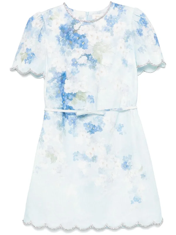 Special Promotion Crush Scalloped Shift Dress