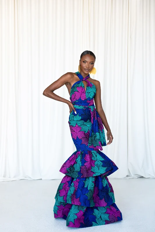Limited Availability ZURI Mermaid Maxi Infinity Dress