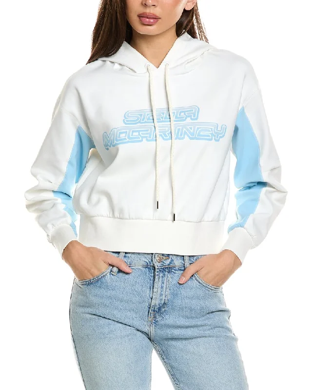 Super Sale Stella Mccartney Scuba Aquaflex Logo Hoodie