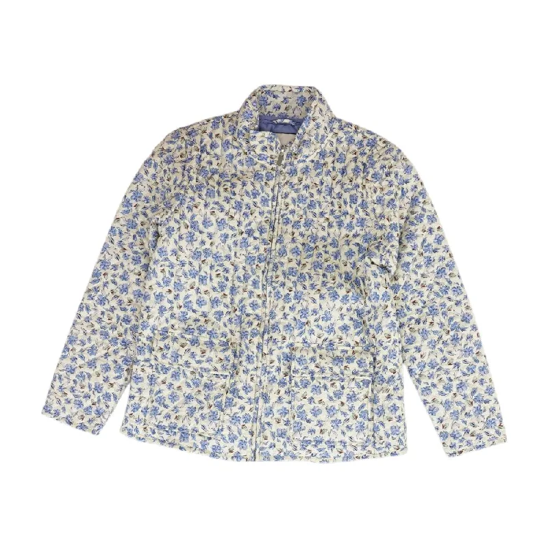 Savings Alert Ivory Floral Lightweight Jacket
