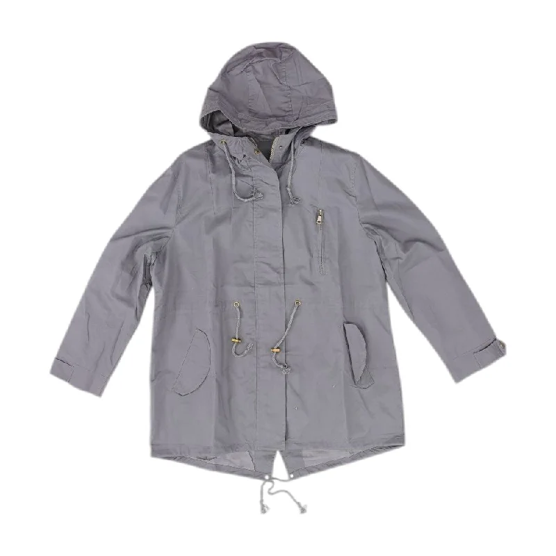 Clearance Sale Purple Solid Jacket
