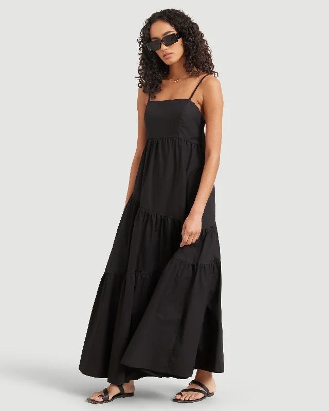 Big Savings Lena Tiered Maxi Dress