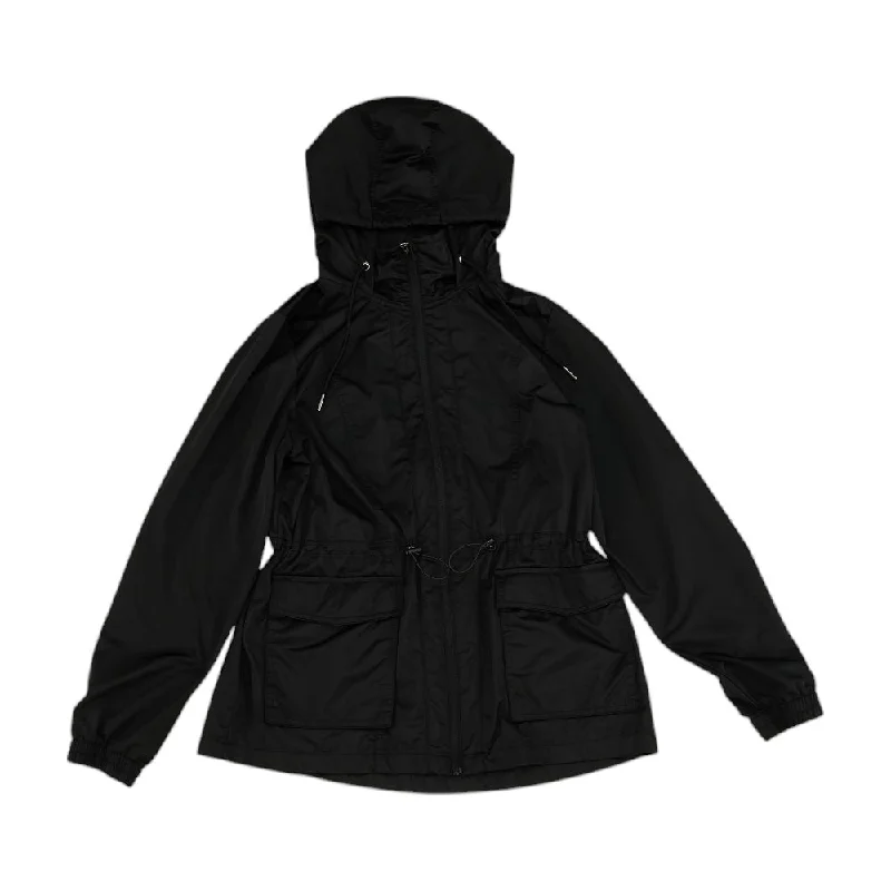 Crazy Savings Black Solid Active Jacket