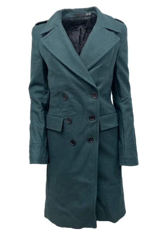 Buy More, Save More BLK DNM Women's Emerald Wool Coat 10 #WUW9401 NWT