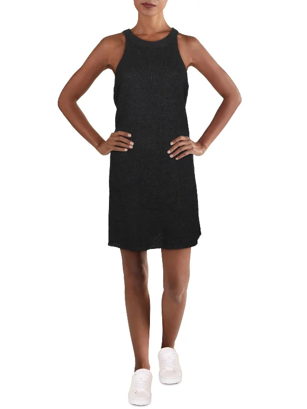 Price Drop Womens Knit Sleeveless Sweaterdress