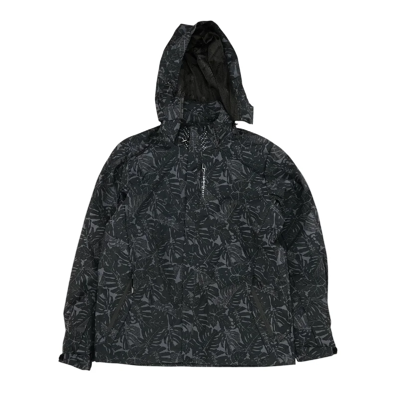 Special Offer Black Graphic Active Jacket