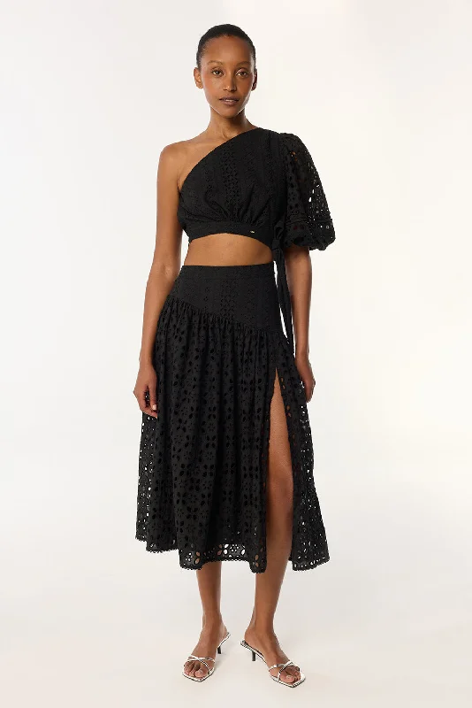 Instant Discount Long Dress Chantal - Black