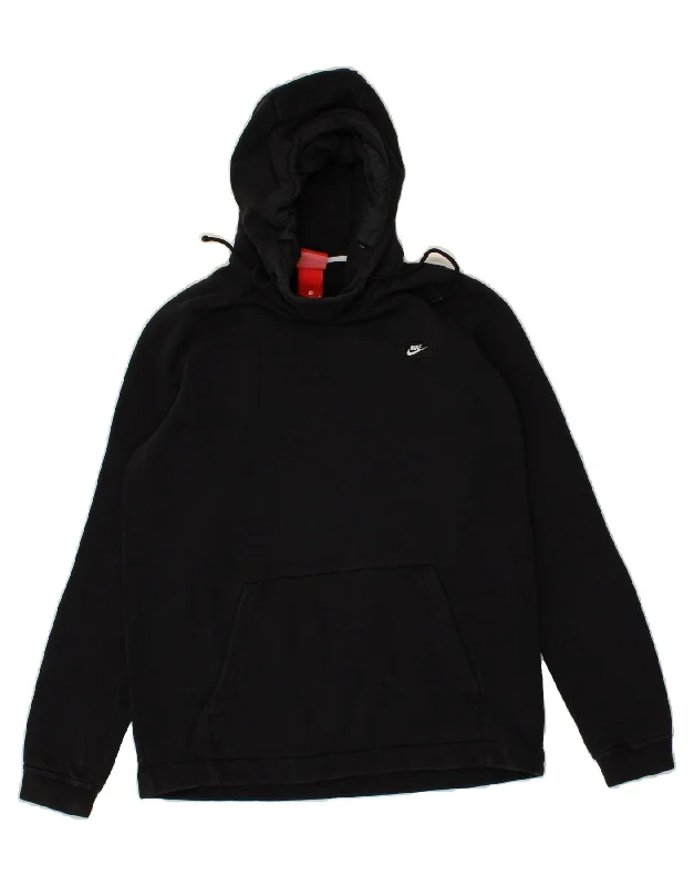 Friends and Family Sale NIKE Womens Hoodie Jumper UK 14 Medium Black Cotton