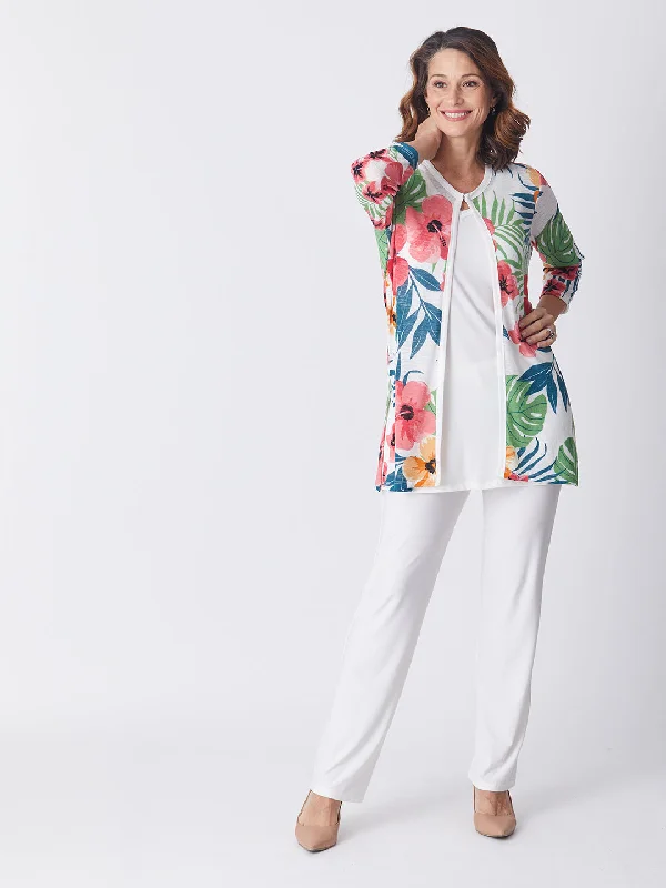 White/Floral